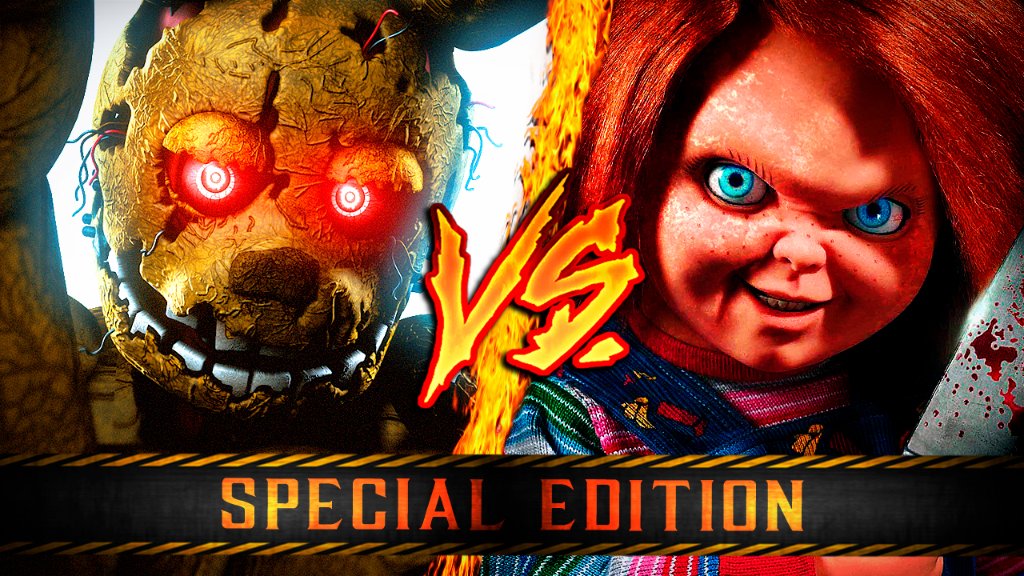 JayFmusicRap's tweet photo. NUEVO COMBATE MORTAL DE RAP entre SPRINGTRAP VS. CHUCKY en mi canal de YOUTUBE😈🔪

Click para ver el Rap: ⏩ https://t.co/dyCQpRTZwx

No olviden de darle LIKE, RT y dejar un comentario para saber si te gusto el Rap, un abrazo familia♥ https://t.co/EKw3h9hTAN