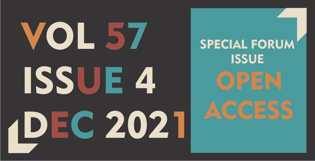 OUT NOW! <a href="/JABS_Journal/">The Journal of Applied Behavioral Science</a> Volume 57 Issue 4 December 2021. For a short time only the Special Forum Issue papers are OPEN ACCESS!

Read the full volume... journals.sagepub.com/toc/jaba/57/4