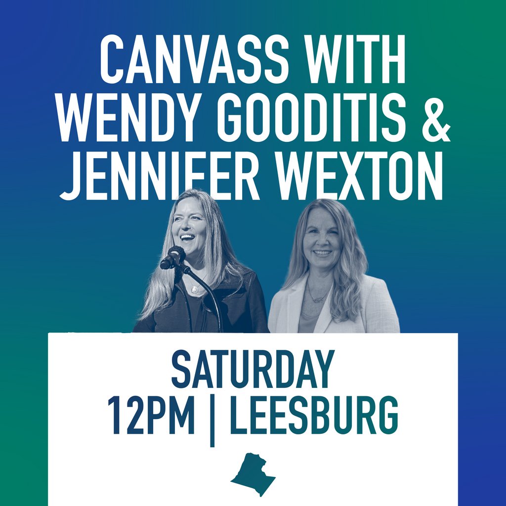 Game on, Loudoun ✨🥊 Join @JenniferWexton and @WendyGooditisVA for canvassing in Leesburg this weekend! RSVP at loudoun.vote/LeesburgCanvass 👟