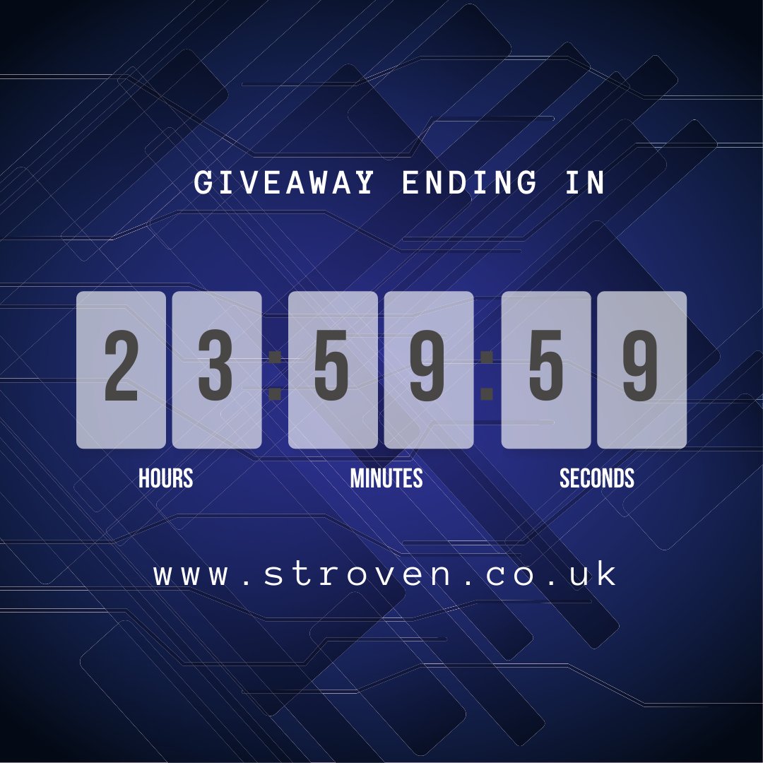 StrovenUK's tweet photo. 24 hours remaining!⁠
Don't forget your chance to win an amazing giftbox worth £40!⁠
Head over to our website and enter your email address - you'll get a 20% discount code just for entering! 
https://t.co/McPRjpm3gT⁠
⁠
#competition #startup #mensfragrance #giveaway https://t.co/RpDDrUojCa
