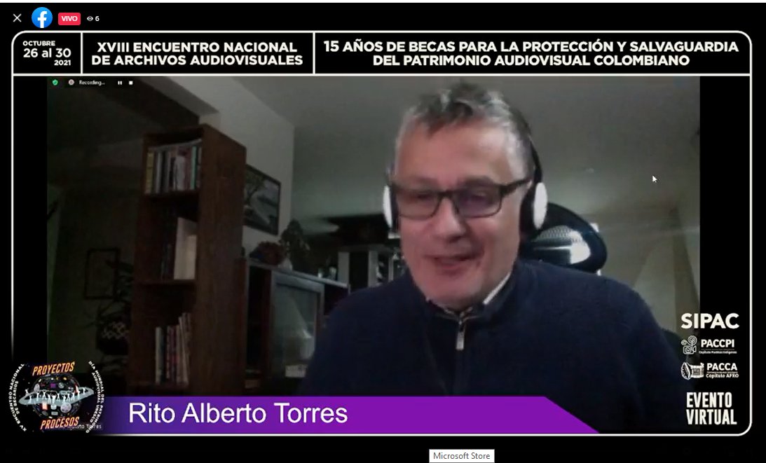 patfilmcolombia's tweet photo. #SIPAC "Del archivo Castaño Valencia son 152 registros que se inventariaron, el 10% se copio a vídeo (1977-1981). Lo primero que se hizo fue clasificarlos, allí nos dimos cuenta que el promedio de duración de los mismos era de 8 mn" @ritoal https://t.co/RnRLZq6Zhd