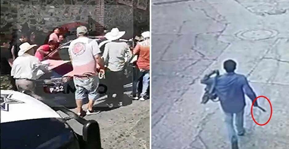 OcoyucanInforma's tweet photo. #Ocoyucan #Informa
⭕🚨 #TierraDeNadien #Atlixco Va de nuevo Fuera de control la seguridad
Comerciantes y vecinos de Atlixco capturaron al "#machetero" y pretendían #lincharlo; la #PoliciaMunicipal logró asegurarlo.
Este sujeto atacó a tres transeúntes con un #machete: 👇 https://t.co/WGkBcN6gXW