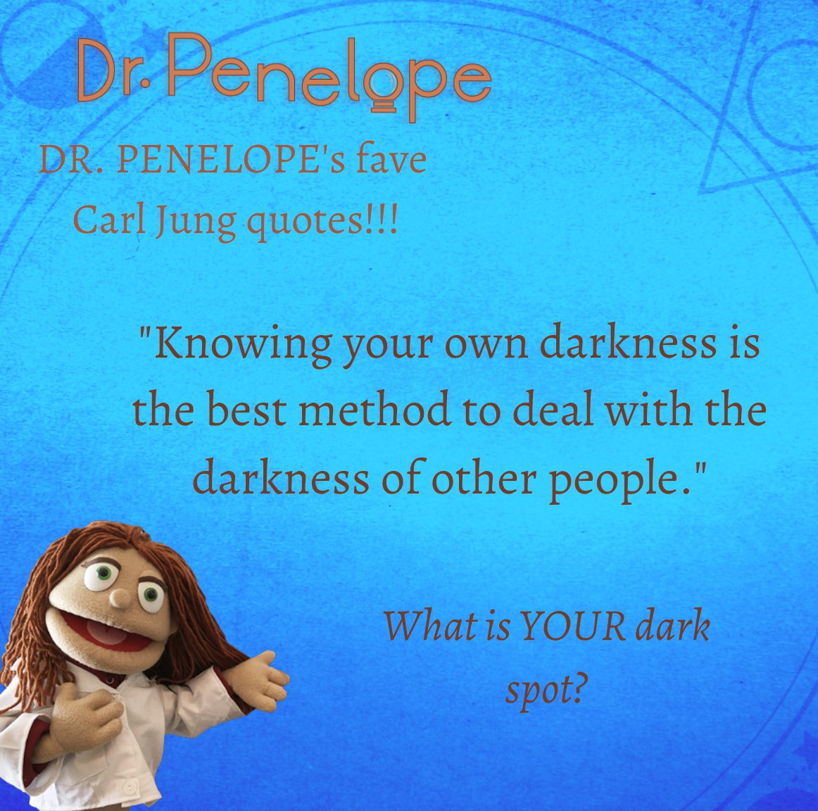thedrpenelope's tweet photo. 😳😱Everyone has a dark side, even Dr.. Penelope.😱🤢
😭🤢She might not want to admit it, but she's a bit jealous and possessive - especially of Julia who needs to live her own life!🤢🎃
😡🥶What is your dark side?😡😳
#therapymatters #selfcare #personaldevelopment #faceyourtruth https://t.co/oH4T38rziq