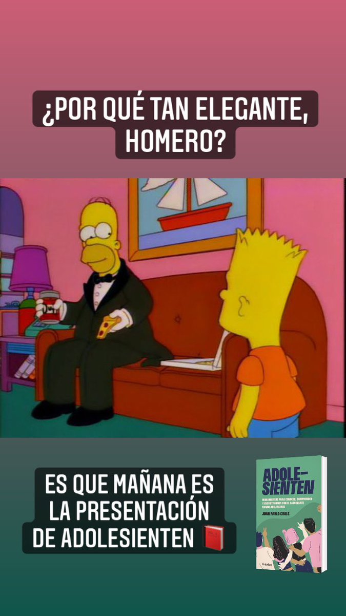 Mañana 18.00 h en salón Rojo de IM será la presentación de #Adolesienten en la espectacular <a href="/FILMontevideo/">FIL Mvd</a> 📍

¡ Te invito a que nos acompañes !