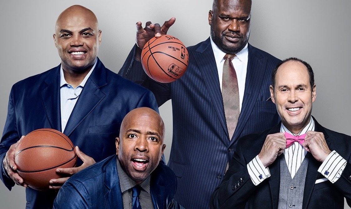 TheHoopCentral's tweet photo. Report: The NBA will NOT air Thursday night programming on TNT again until January to avoid going head-to-head with Thursday Night Football. TNT will shift their Thursday slate of Ernie, Kenny, Shaq, and Chuck to Tuesday for the rest of 2021, via @TheSteinLine https://t.co/Q6V3Qlod53
