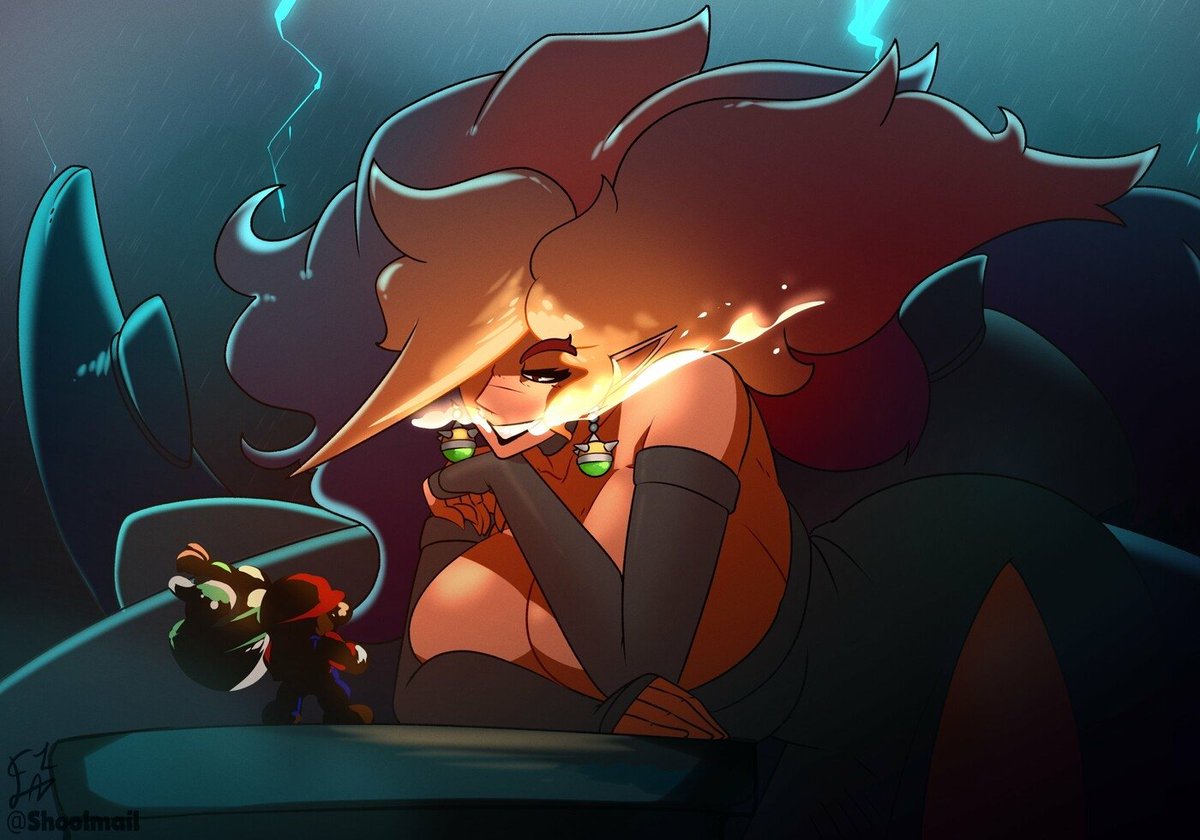 "Before Creation comes destruction.... Rosalina can not create more galaxies with out the black holes to clean up first"

This is a Oc/Bowsette account for the Mario verse and roleplay

Her name is Crystal she is not a super crown of bowser but the Goddess of Destruction
Contin👇