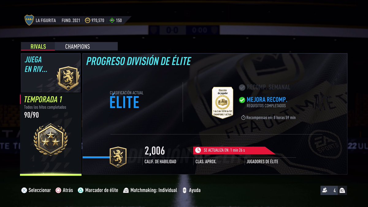 TinchoRey7's tweet image. Debido a que no seguirá @Ca21Team
Me encuentro Free Agent y estoy en busca de equipo para competitivo 1 vs 1 (no estoy mas ban)

En Fifa 21:
-Clasificado al Mundial de Paises (eNations)🇺🇾
-Top 5 Qualy #4 

Cuento con un buen equipo para stream
2006 pts en rivals

Se agradece RT❤️