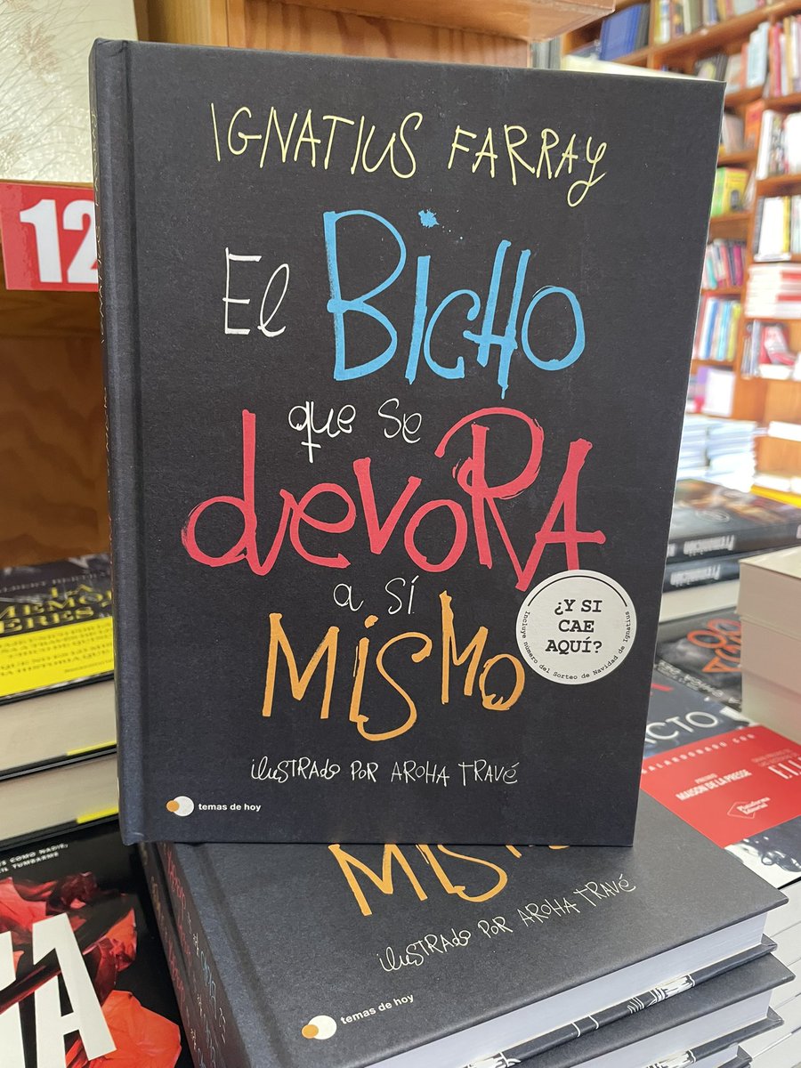librerialemus's tweet photo. Ya has leído a Juan Ignacio. Prepárate para leer al monstruo que lo devora.
Ignatius se enfrenta en terapia a su peor enemigo: él mismo. @temasdehoy #ignatiusfarray #librerialemus #lemusrecomienda #elbichoquesedevoraasimismo #temasdehoy https://t.co/tUrixYBG0t