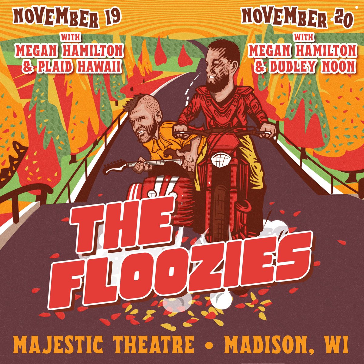Back at <a href="/MajesticMadison/">Majestic Madison</a> next month with the homies <a href="/flooziesduo/">elon musk</a> and <a href="/dudley_noon/">d u d l e y</a> 
#madison #futurefunk #funk #bass #edm #majestictheatre #deephouse #melodicbass