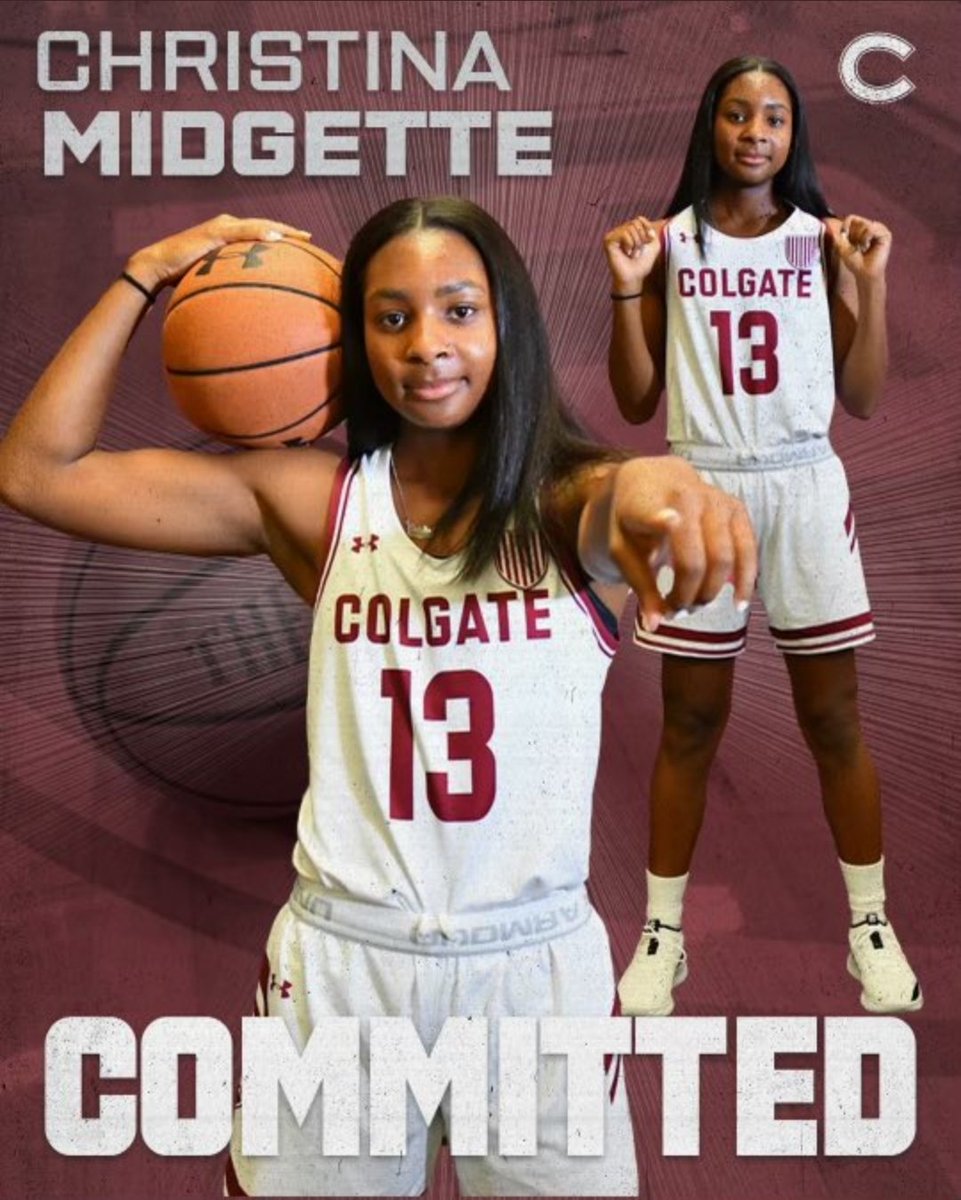 New Jersey Sparks (@newjerseysparks) on Twitter photo Congrats to 6'1 2022 G Christina Midgette on her verbal commitment to <a href="/ColgateWBB/">Colgate Women’s Basketball</a> !!! #anotherd1commitment #traditionnevergraduates Congrats to 6'1 2022 G Christina Midgette on her verbal commitment to <a href="/ColgateWBB/">Colgate Women’s Basketball</a> !!! #anotherd1commitment #traditionnevergraduates