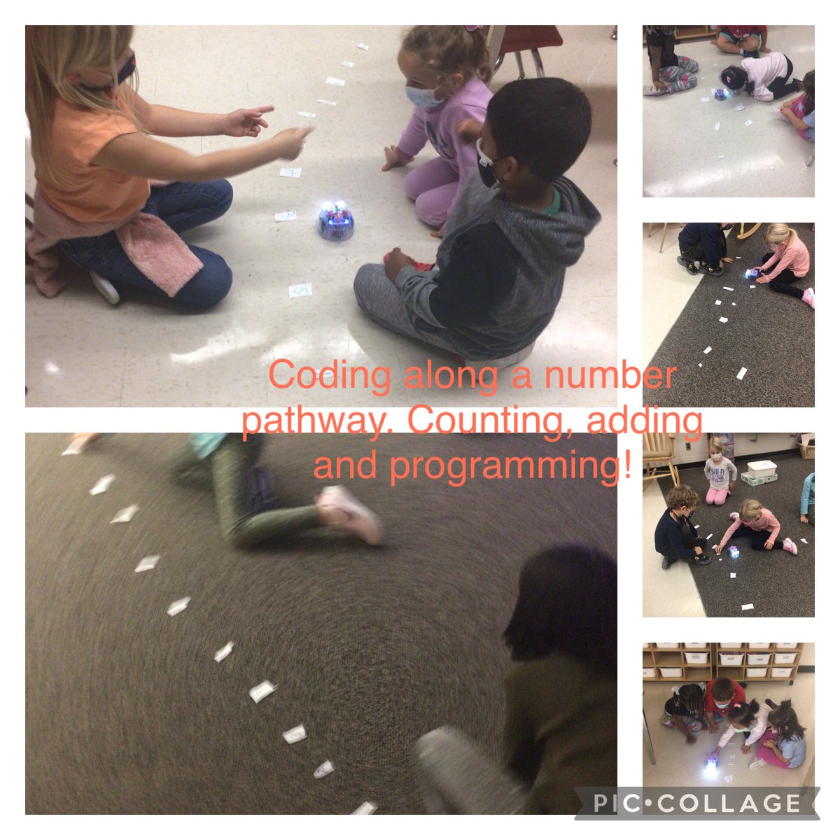 Coding the number line- a fun way to get kids counting by 1’s, 2’s, 5’s and 10’s. It’s also a great way to introduce odd and even numbers!