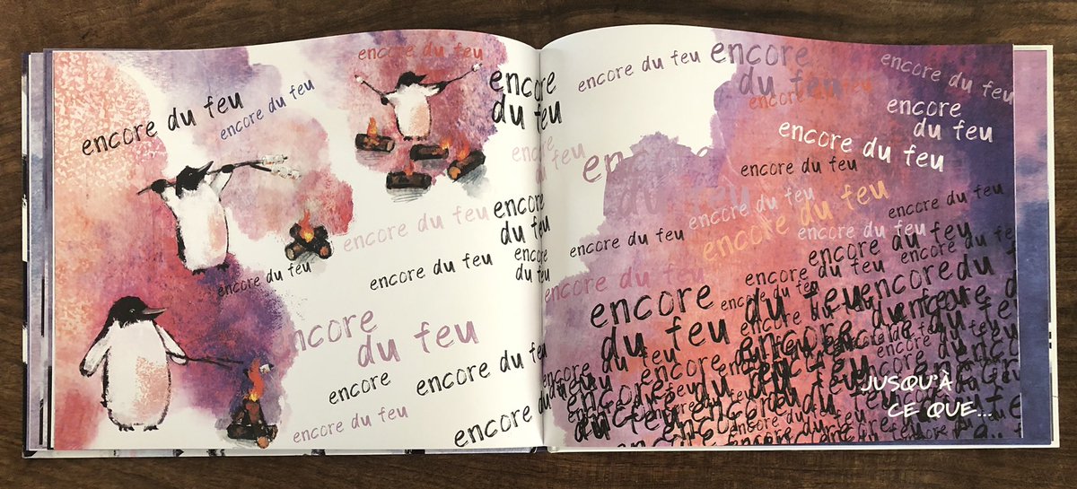 Rebecca Jordan-Glum 🦝✨ KITTY (@rjordanglum) on Twitter photo I MAY BE FREAKING OUT A LITTLE BIT about this gorgeous French edition of The Trouble with Penguins!!!! <a href="/ericarsilverman/">erica rand silverman (she/her)</a> <a href="/StimolaLiterary/">Stimola Literary Studio</a> @emilyfeinberg <a href="/aramkimart/">Aram Kim (usually not here)</a> @rjordanglum @mackidsbooks #picturebooks #french #translation #kidit #kidlitart #pagaillechezlespingouins I MAY BE FREAKING OUT A LITTLE BIT about this gorgeous French edition of The Trouble with Penguins!!!! <a href="/ericarsilverman/">erica rand silverman (she/her)</a> <a href="/StimolaLiterary/">Stimola Literary Studio</a> @emilyfeinberg <a href="/aramkimart/">Aram Kim (usually not here)</a> @rjordanglum @mackidsbooks #picturebooks #french #translation #kidit #kidlitart #pagaillechezlespingouins