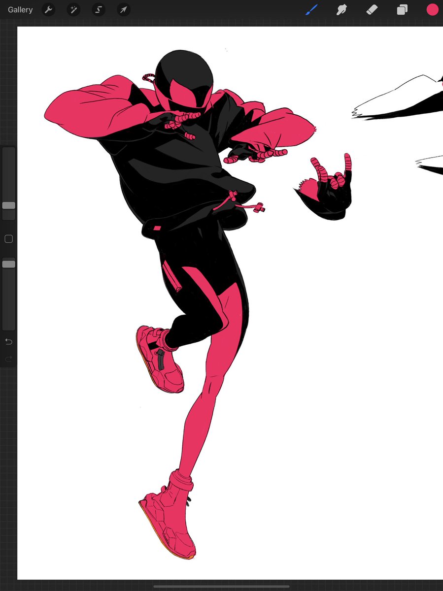 Cleaning a old sketch of Miles. Still a Wip 