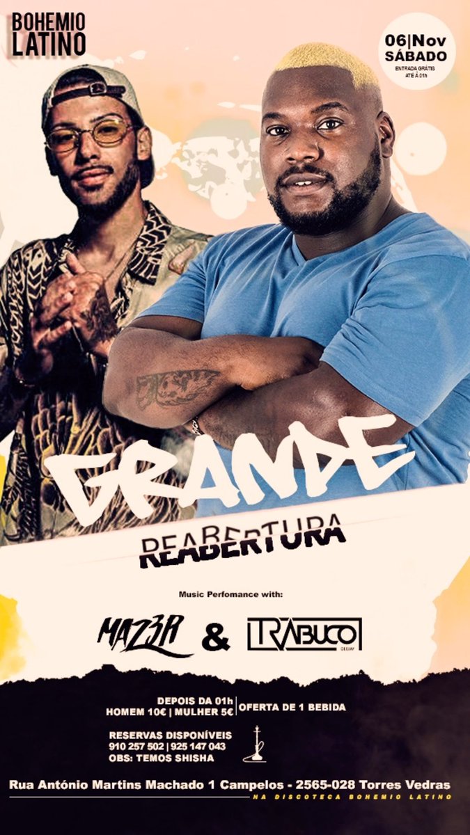 deejaytrabuco's tweet photo. O GRANDE Regresso aos palcos https://t.co/CoeZ0qhhR0