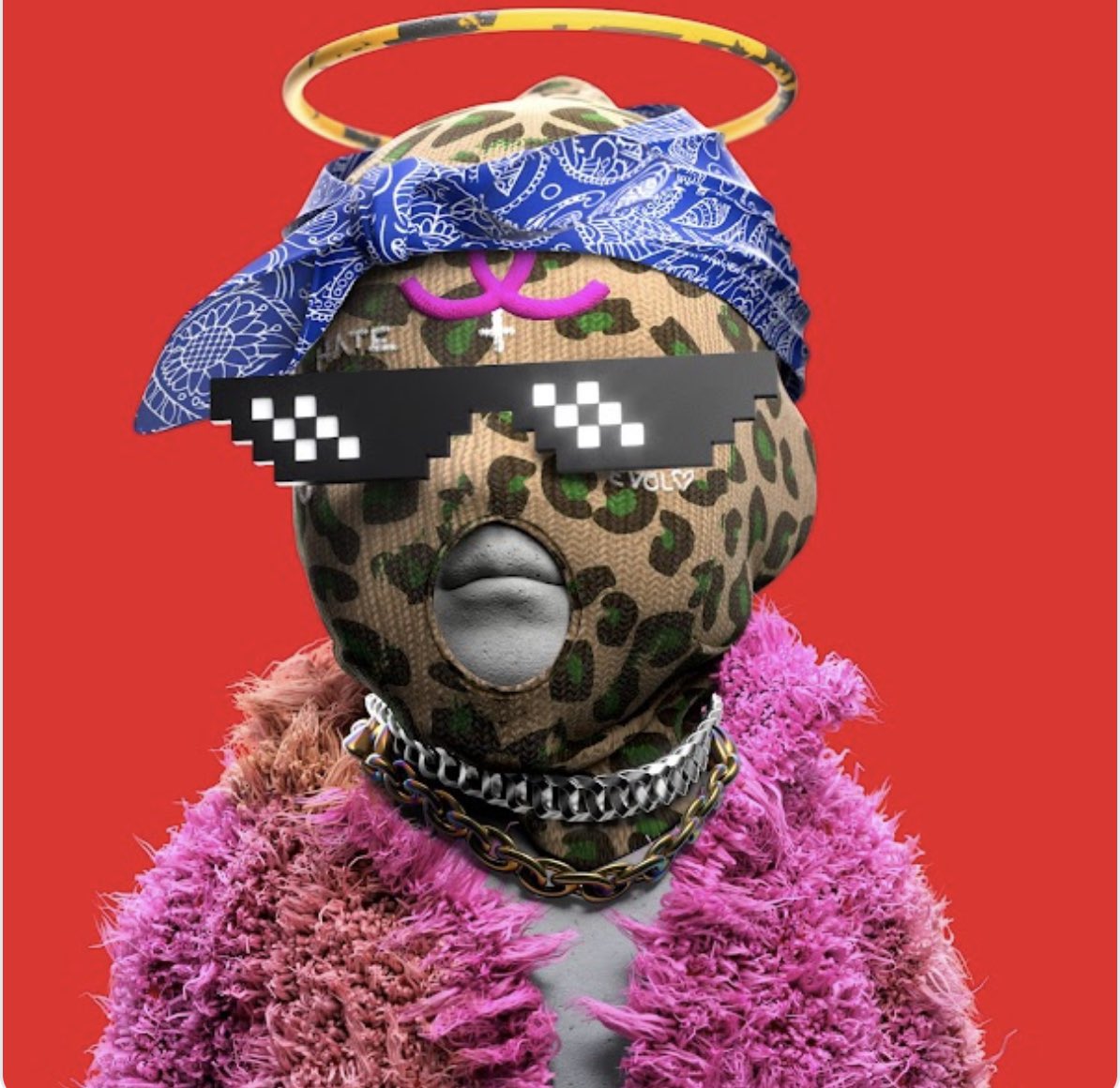 What do noodle hands and paper hands have in common. They both get sniped. Welcome to the fam.  <a href="/GEVOLsNFT/">G'EVOLs</a> <a href="/_KidEight/">KidEight 💎 😇 😈</a> #PinkPimpcoat #GangGang