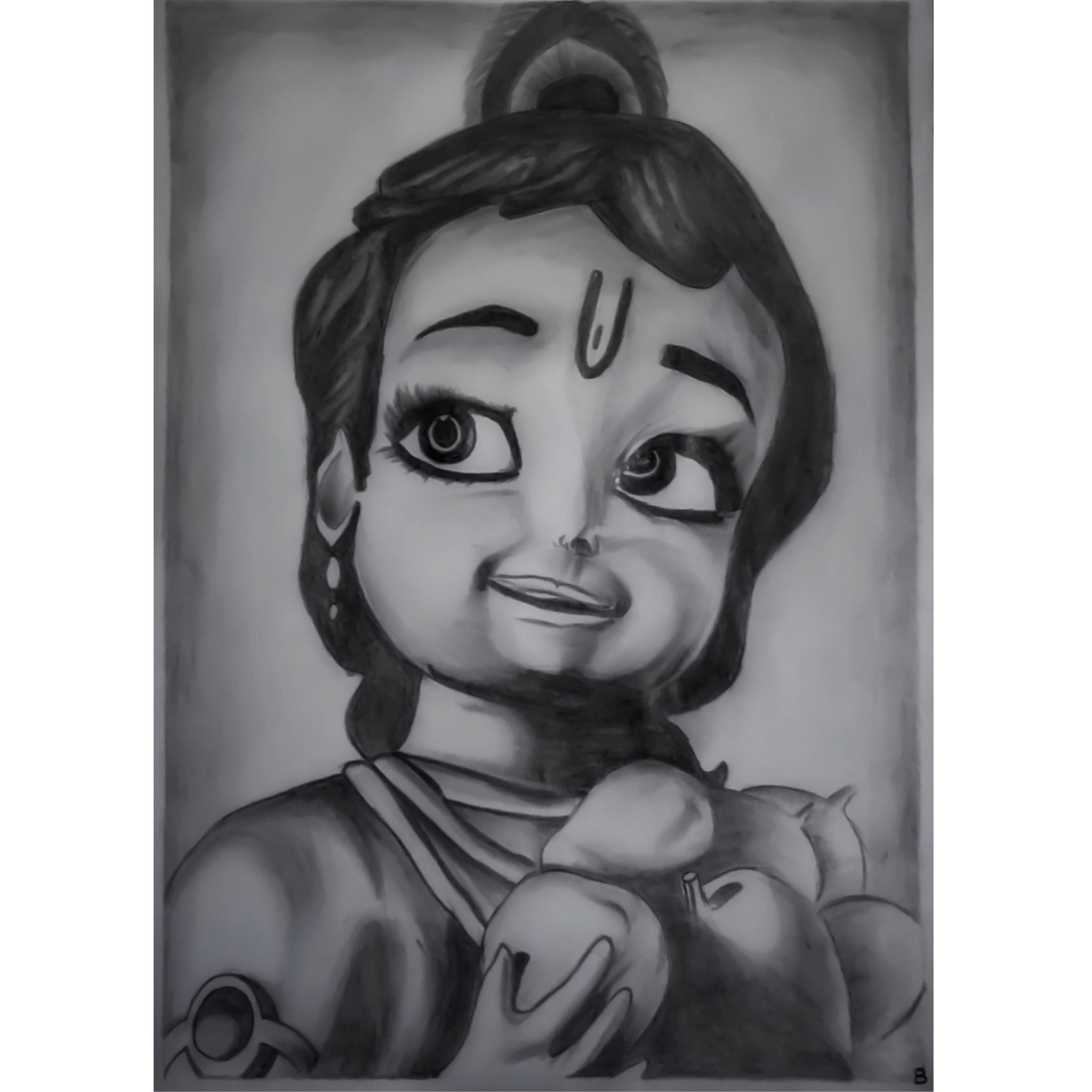 How to Draw Lord Little Krishna Drawing - video Dailymotion