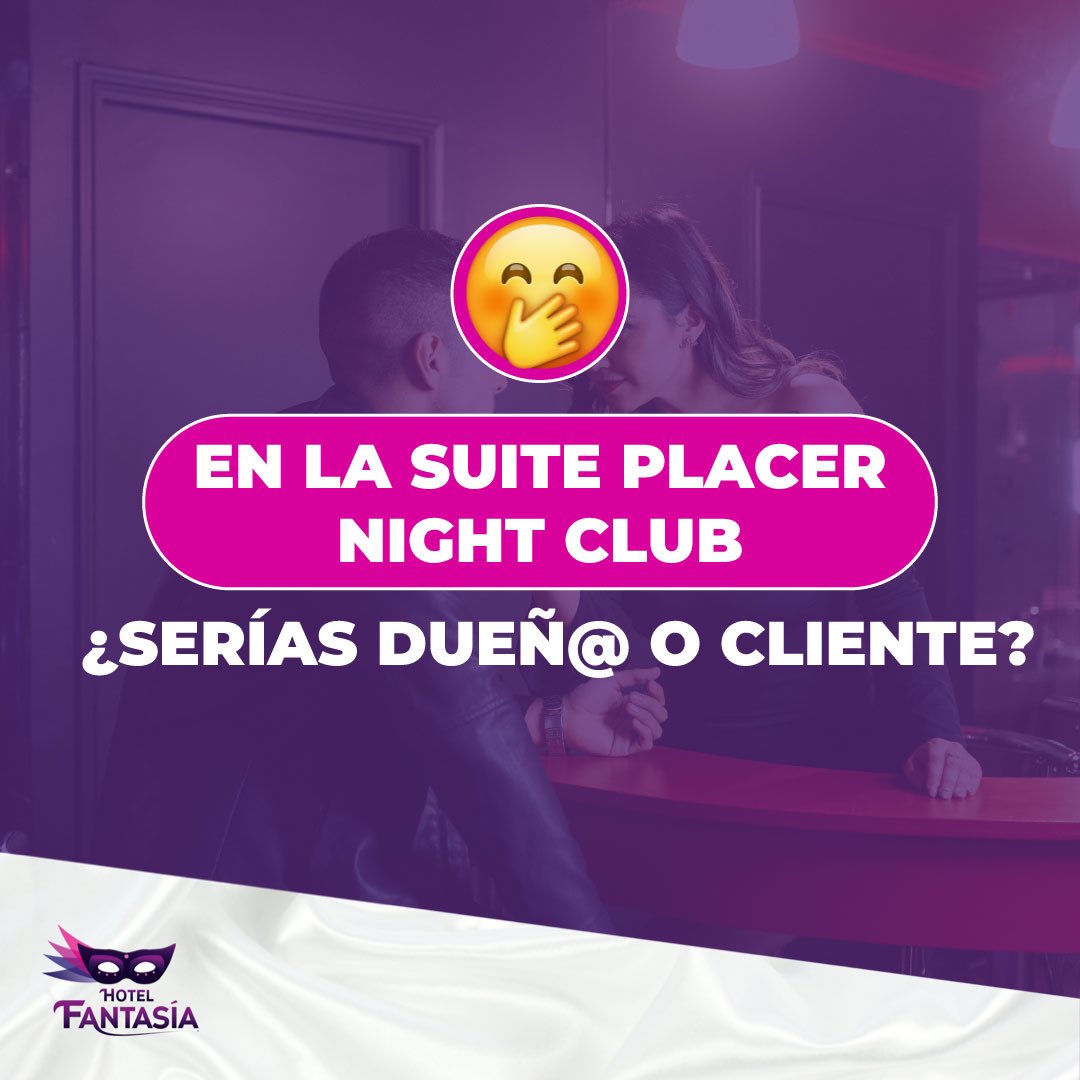 hotelfantasials's tweet photo. En suite Placer Night Club puede ser quien tú quieras… 🔥😈

Envía #Fantasía al WhatsApp +569 5423 5352 y participarás de concursos y descuentos 📲

Atendemos TODOS LOS DÍAS 24 HORAS
Con todos los protocolos COVID ✔️ https://t.co/JDoezitkr3