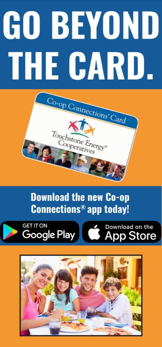 ButlerKsElCoop's tweet photo. Butler Electric is proud to offer our members @TSECooperatives Co-op Connections Card, a program that allows you to save on hundreds of local and national products and services. For more information and to sign up, visit https://t.co/5fhiQl3APw. @ConnectionsCard #ImConnected https://t.co/jnNKQaxld1