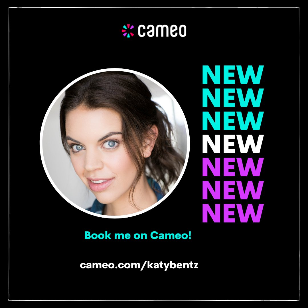 KatyBentz's tweet photo. Hey all! I had folks on Insta requesting me to hop on the @BookCameo game &amp; I finally did it! Most of ya over here connect with me on my Streams, but just wanted to inform those who were looking for a way to interact with me who don't catch my streams!😊
https://t.co/6EyMHhEAz4 https://t.co/5tvTmcB5FW