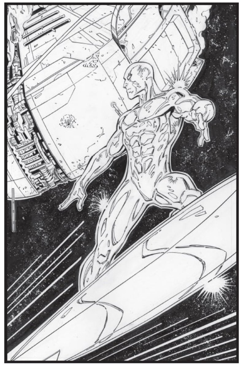 dano_cosmic's tweet photo. YES!!!  #SilverSurfer Rebirth #1 uncolored preview pages shared via the new #MarvelPreviews!
✨
W-#RonMarz,A-#RonLim,C-#IsraelSilva
✨
#GenisVell #MarVell #Legacy #Thanos #Marvel #MarvelComics #MarvelCosmic https://t.co/AvVaoUZyR5