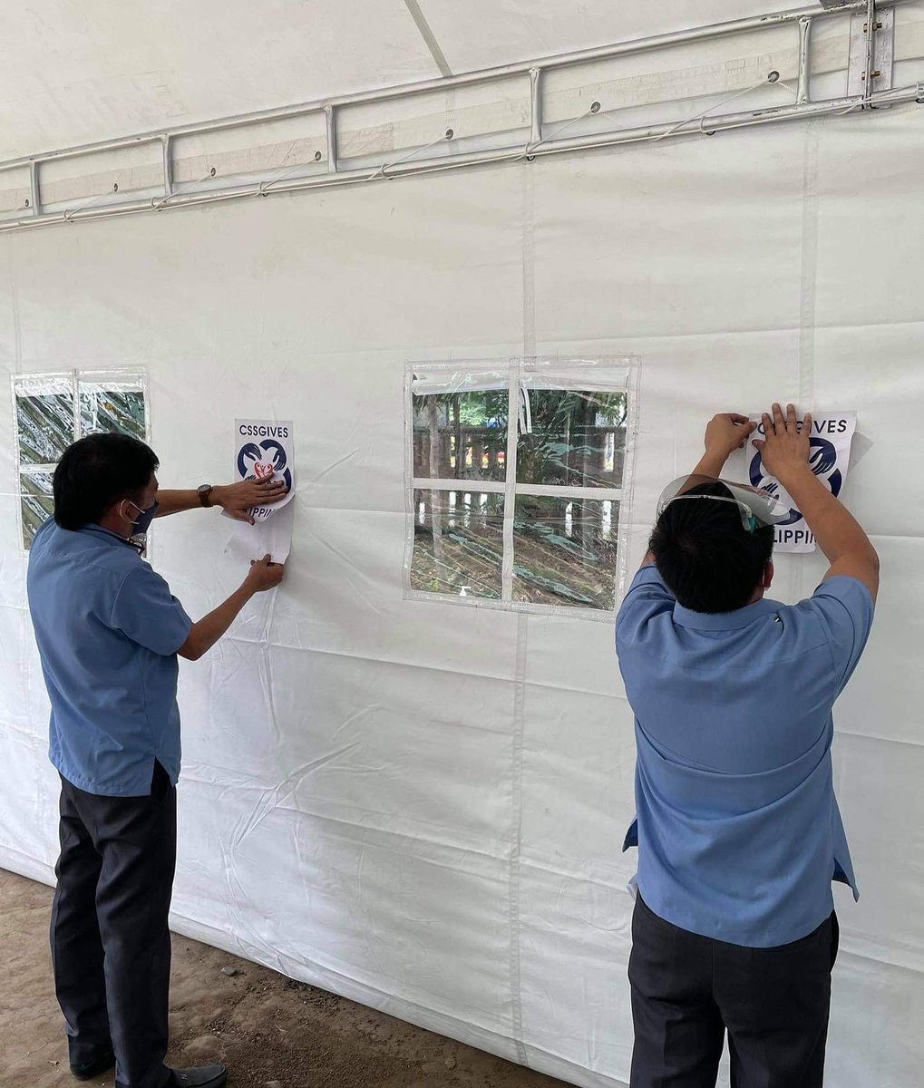 css_ph's tweet photo. In response to the request by @NKTIgovph - we installed an additional triage tent last 21 October 2021 in cooperation with @thetentcityph
#Care #Share #serve #Give #Frontliners #Bayanihan #HCWRelief https://t.co/6Nd2nSJ5Pl