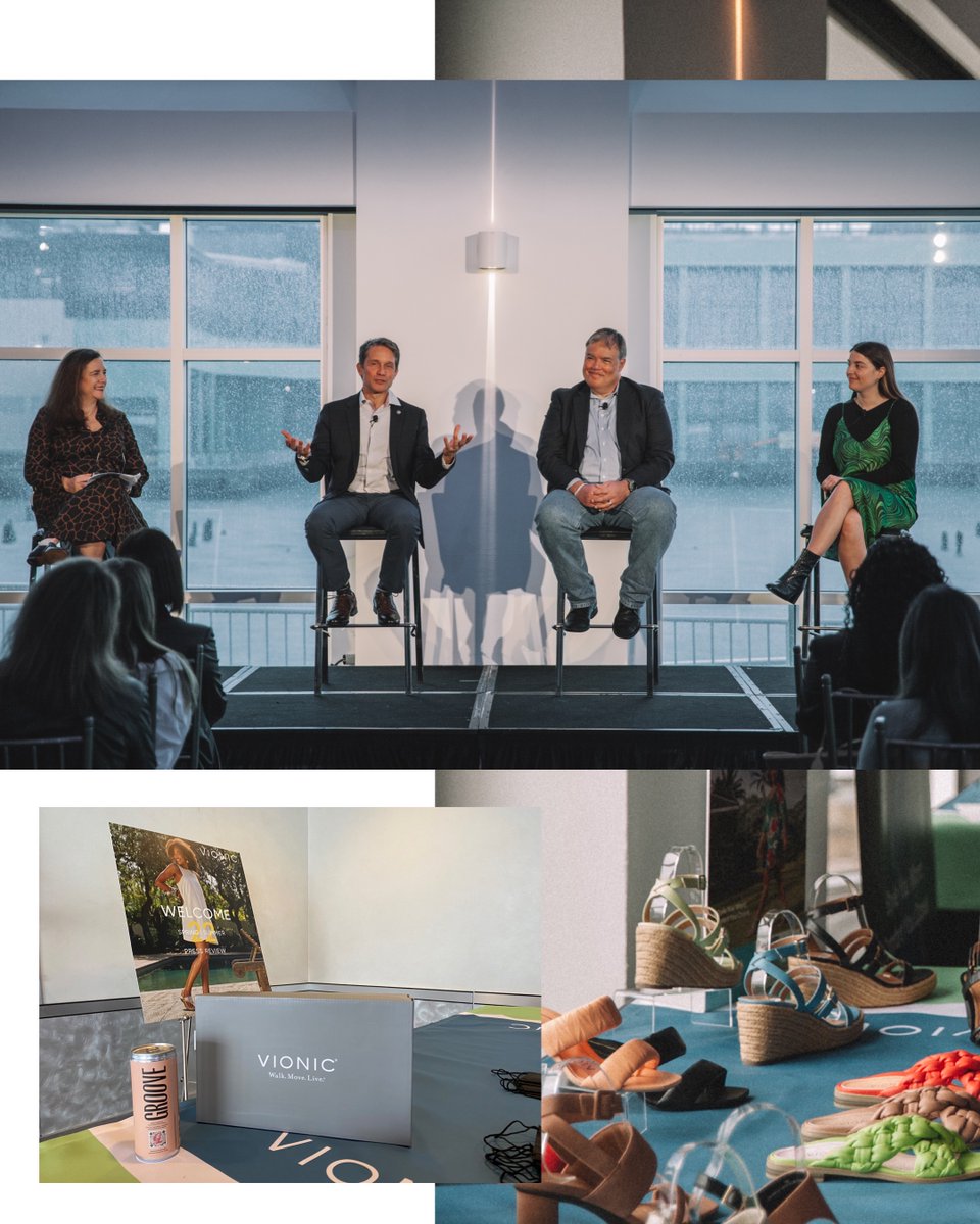 vionicshoes's tweet photo. We’re pleased to announce our #partnership with #ProteusOceanGroup! 🌊
Yesterday, we held our #SS22 preview with a sneak peek of our ‘sea-inspired’ capsule collection for our eco-conscious #VionicBeach line with Proteus founder, @FCousteau!
LEARN MORE - https://t.co/CHu8nk9A8P https://t.co/I7Det5Rnsz