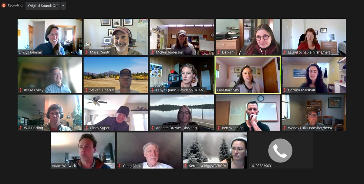 maresmit's tweet photo. From VA to CA and geographies in between, so great to hear all the inspiration coming from #FireLearningNetwork in today's quarterly leaders call. Looking forward to in-person workshop in 2022 celebrating 20 years of the network. https://t.co/COP76u0N2E