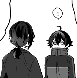 ……。 