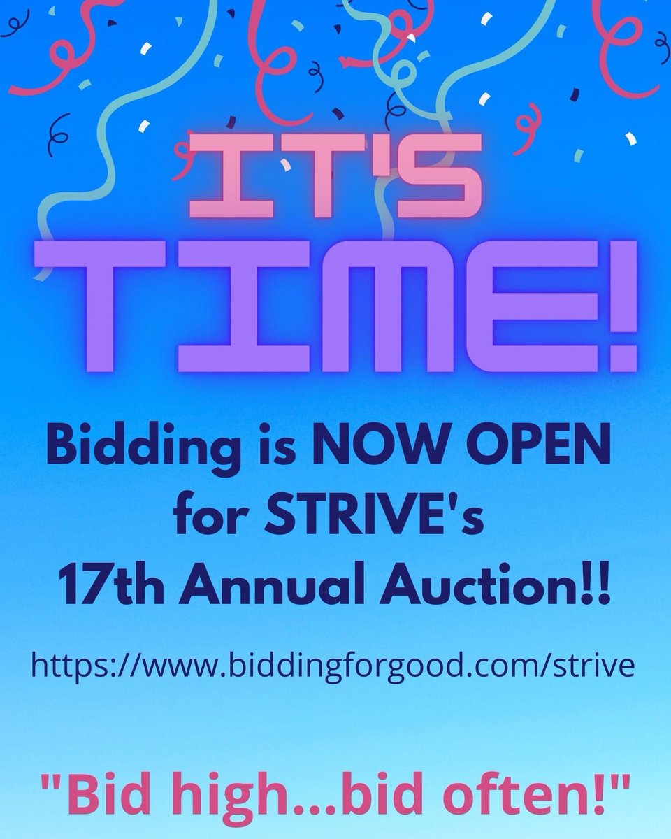 Our 17th Annual Auction- Virtual Edition is now open!