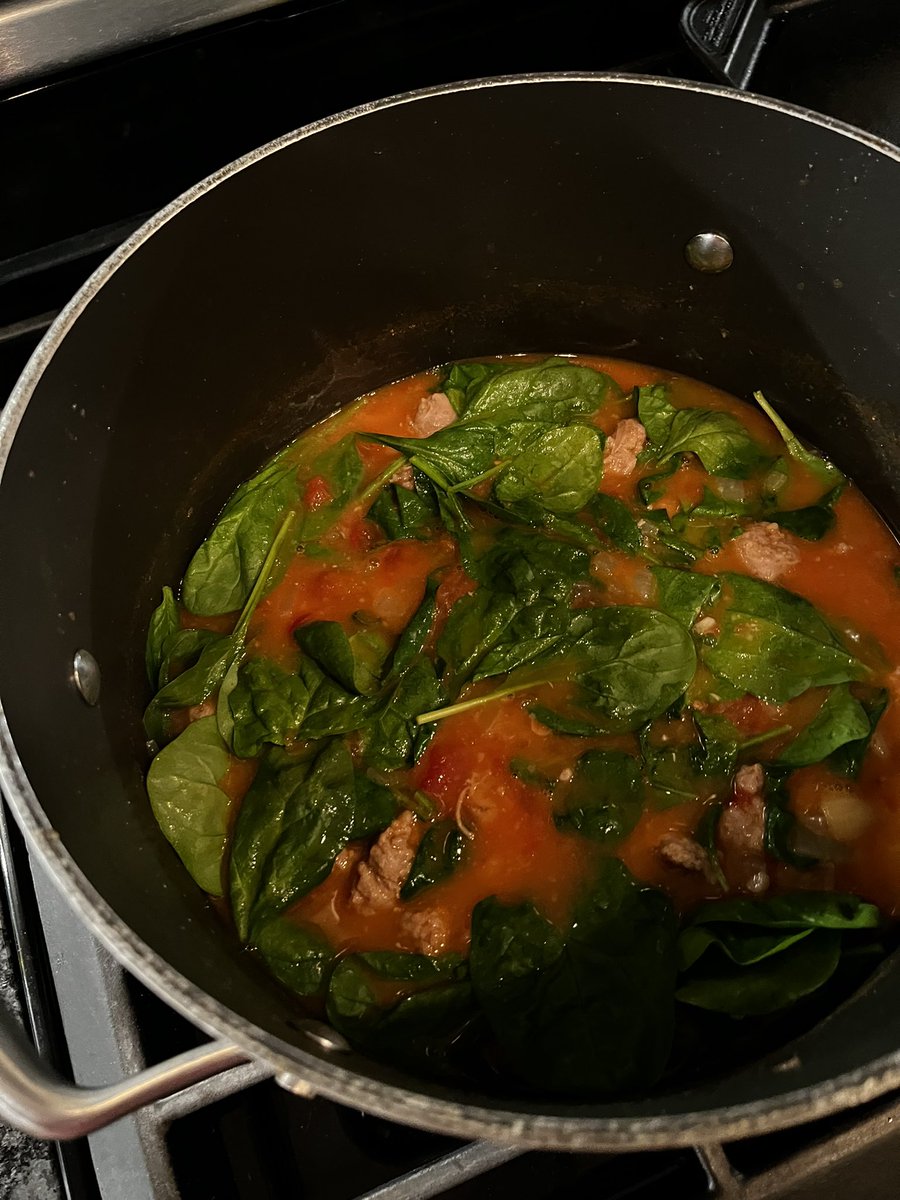 Chris_Love73's tweet photo. Soup time. Italian Sausage Soup! Attn: @uvmtj03 #soupchat https://t.co/17q12RtlGO