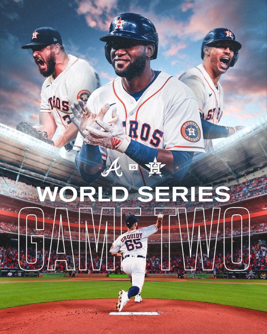 World Series Game 2.  Let even the series up!!
