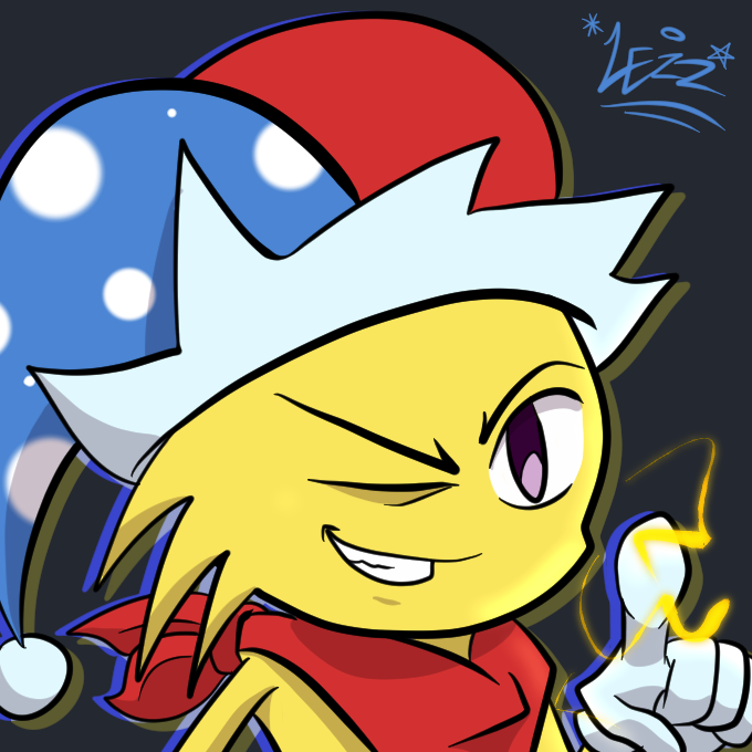 Na_x8_Dende's tweet photo. #Inktober Day 27 - Spark
had to draw the Electric Jester for today. He's now my new Discord Icon
#indiegame #indiegames #SonicTheHedgehog #platformer #dtiys #inktober2021 #gaming #unity #FeperdGames #jester #fanart https://t.co/kuiCtCWGeL