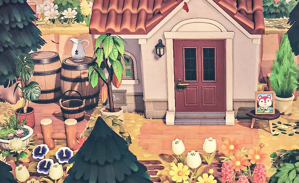 グミちゃんのお花屋さん ついに閉店しました 次はどんなお庭にしようかな Acnh Animalcrossing あつ森 あつまれどうぶつの森 ツイレポ