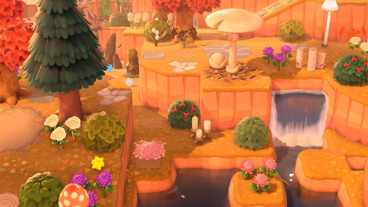 CrossingCalico's tweet photo. fairycore garden #AnimalCrossing #ACNH #NintendoSwitch https://t.co/Tj9CUA3MgX
