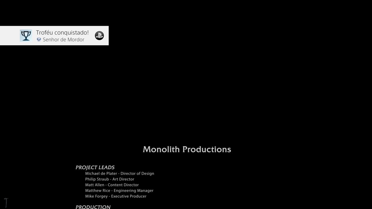 fabiontherocks's tweet photo. Fim de jogo...
#PS4share
#platinumtrophy 
#MiddleEarthShadowOfMordor 
#MonolithDev 
#Warnerbrosgames https://t.co/0Fp2UNnL0m