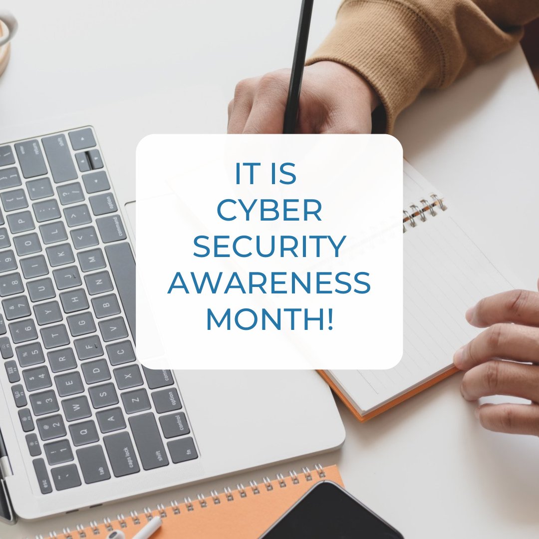 MerlinShredding's tweet photo. October marks the 18th annual cyber security awareness month. This month, we focus on doing your part and how to #StayCyberSmart. Read more about this annual awareness movement on our blog! https://t.co/9QeHz4Er9h