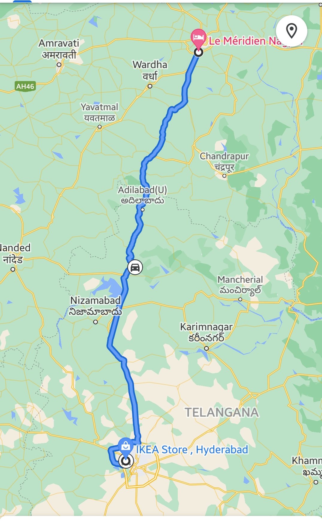 Hyderabad To Adilabad Route Map Fall 2024 Hair Trends