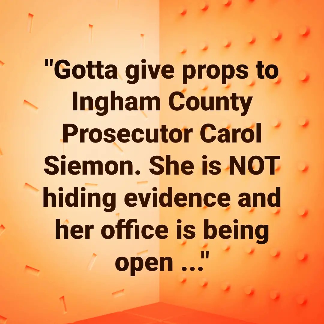 JohnOrtizKehoe's tweet photo. #InghamCounty #InghamCountyProsecutor #CarolSiemon
#JusticeForAll #FreeJohnOrtizKehoe #FightDifferent #fightwithme #PrisonersLivesMatter #wrongfullyconvicted #VoiceOfAPrisoner #LifeOfAPrisoner #NewFairTrial4John #SecondLookMI #SecondLookLegislation #WitheldTranscripts https://t.co/dceQcJlTCr