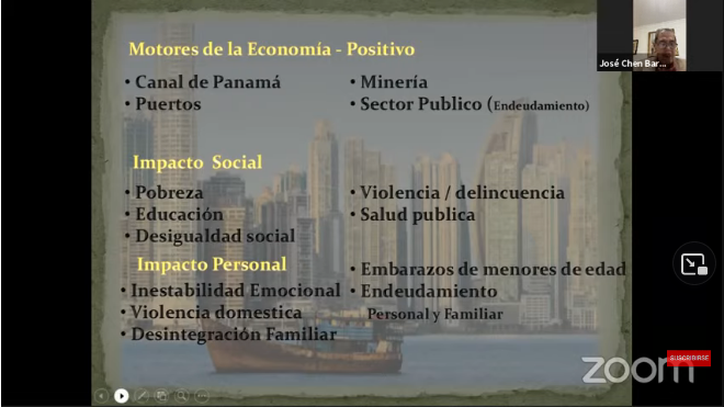 heribertofranco's tweet photo. Dr. @chenbarria expone la conferencia: El futuro de la economía panameña. Congreso de Economía, Sociedad e Innovación @Economia_UNACHI @gobdechiriqui
 @LuriesDecana @TvUnachi @radiouni933
 @UNACHIpanama @rogeryduby https://t.co/qZtSB1gHuP @jorgelpino https://t.co/YdQatqYCe9