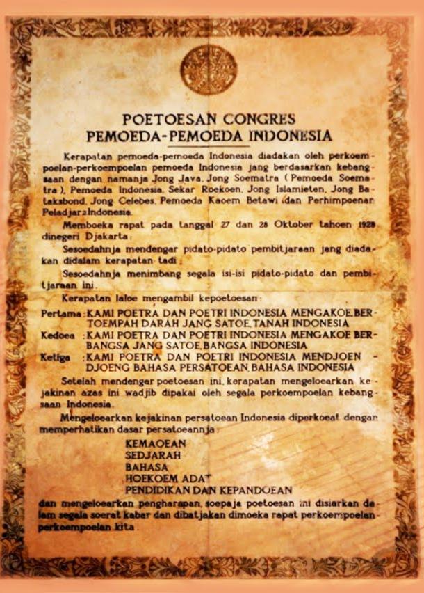 Persatuan itu buah dari toleransi, suasana saling hormat, & saling membutuhkan satu sama lain. Indonesia post-covid 19, menuju 100 Tahun Kemerdekaan akan menghadapi tantangan baru yg sama sekali berbeda. Kita butuh narasi baru yang menyatukan. Selamat Hari Sumpah Pemuda ke-93.