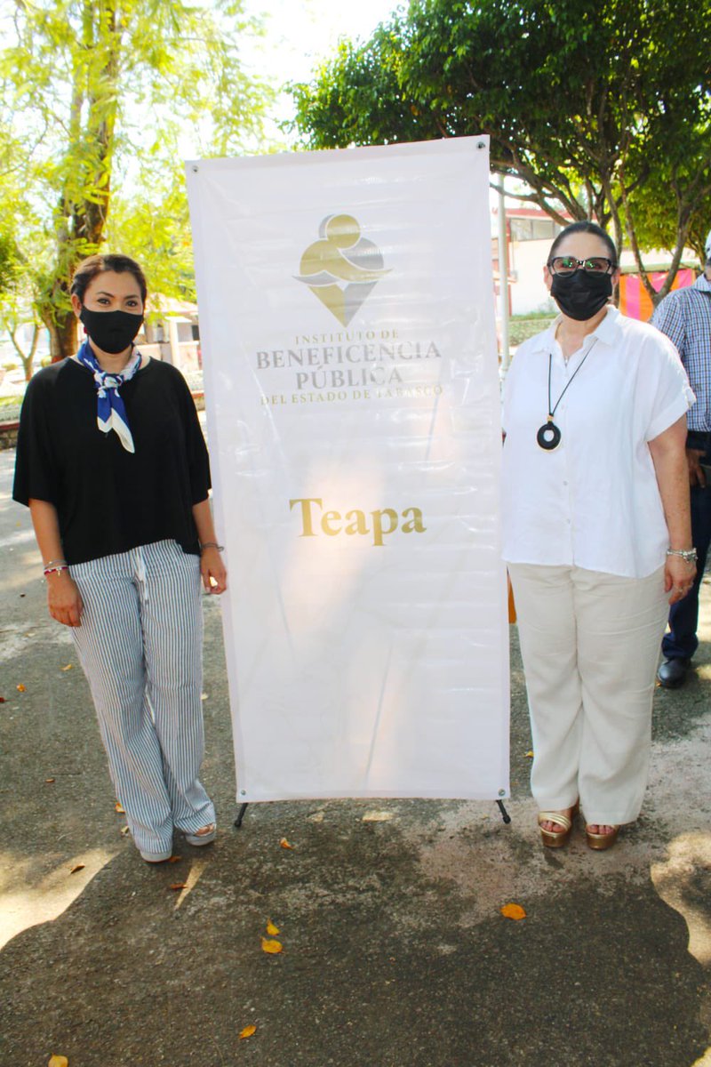 GobTeapa's tweet photo. GOBIERNO MUNICIPAL “JUNTOS POR TEAPA” INFORMA

“Entregan apoyo visual a habitantes”

*La Lic. Alma Rosa Espadas Hernández y Maricel Palacio Santandreu, encabezaron la “2da. Jornada 2021 de Lentes Graduados Personalizados” https://t.co/j6AMCxTU4L