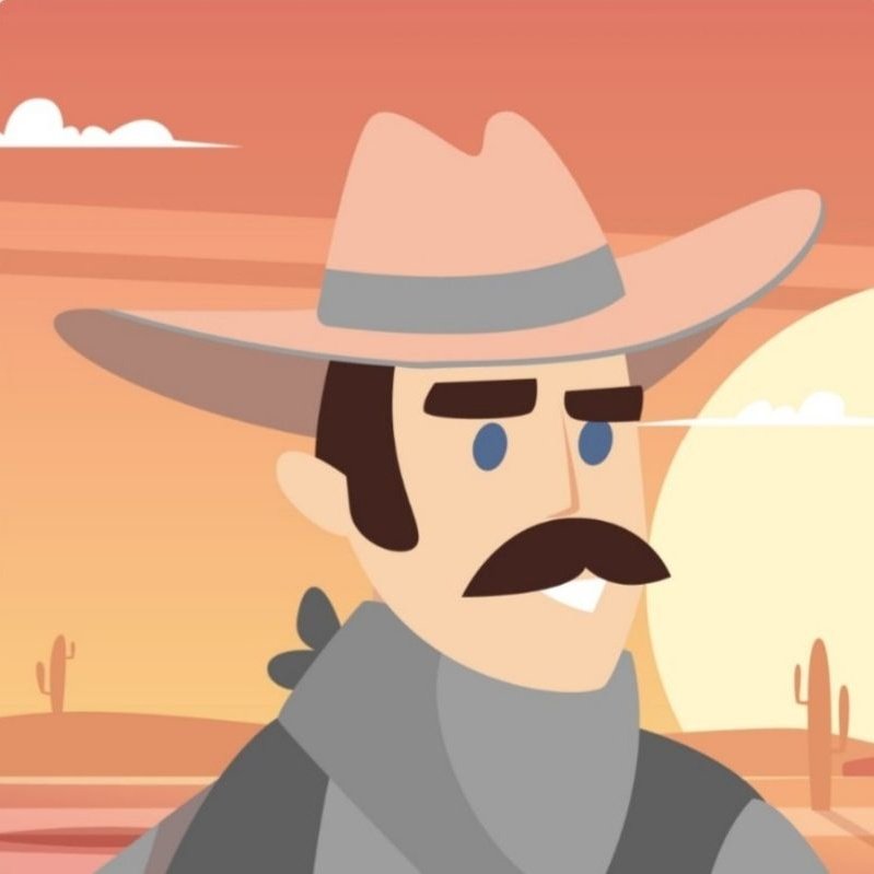 aaronlisandrio's tweet photo. Yeehaw my awesome new profile picture is cowboy #NFC #Blockmine @blockmine_io https://t.co/X03lX3iHjj