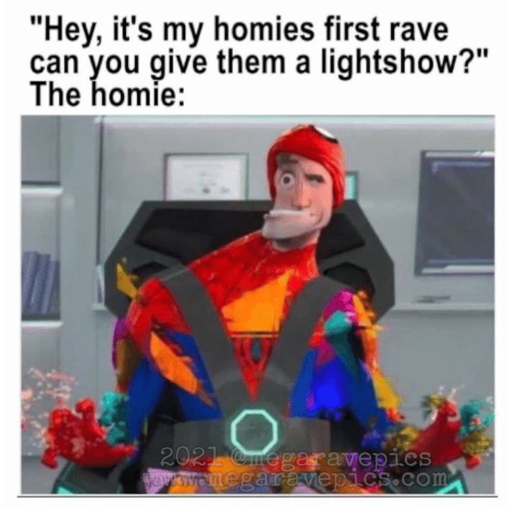 MegaRavePics's tweet photo. "Well? Where's my light sh...I love you"
❤️-👌🤣✌️-❤️

#funny #memesdaily #funnemes #lol #humour #rave #memelife #dankmemes #memestar #memesrlife #ravememes #dankmemesdaily https://t.co/gYNXvzPD2o