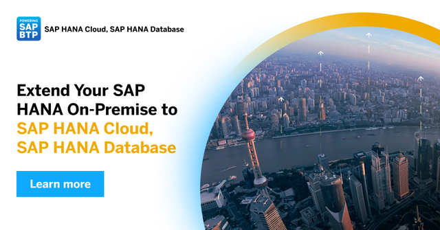 Want to make the most of SAP HANA Cloud, a powerful cloud-native database as a service? This mission will teach you how to incorporate the SAP HANA Cloud database into your existing data landscape. Read the tutorial and improve your knowledge! bit.ly/2Ztli1o