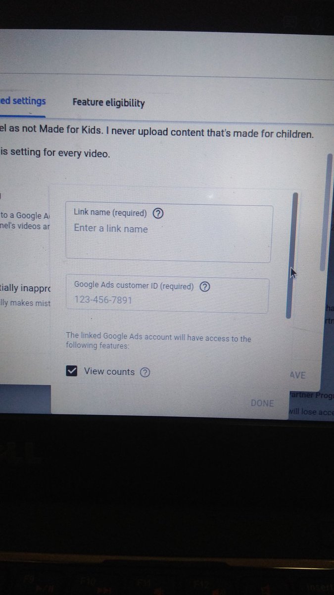 Edward753410711's tweet photo. Hii sir,
I have completed the criteria for monetization on @YouTube named @WritersProfound and have started it too.
Now the adsense account connected is this given below and I'm not able to link it with my customer id as it says the account doesn't exist @YouTube @AdSense https://t.co/Ta4TazBuPa