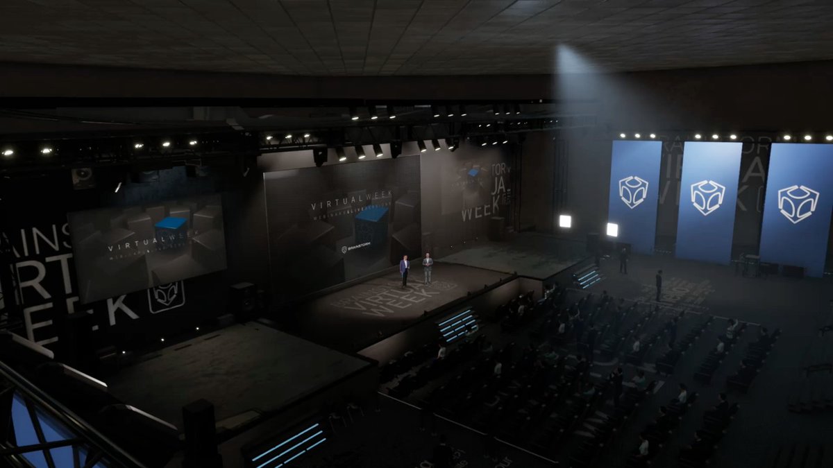brainstorm3d's tweet photo. Last day of the #BrainstormVirtualWeek
Attend and see how @MediaFuel &amp; @hiend_events use our #VirtualTechnology to produce eye-catching #LiveEvents
Register https://t.co/oAG1DHSqk4

#Brainstorm3D #InfinitySet #EdisonPRO #AR #VR #CGI #GFX #VFX #VirtualStudio #LiveProduction https://t.co/mg4TBzyy5S