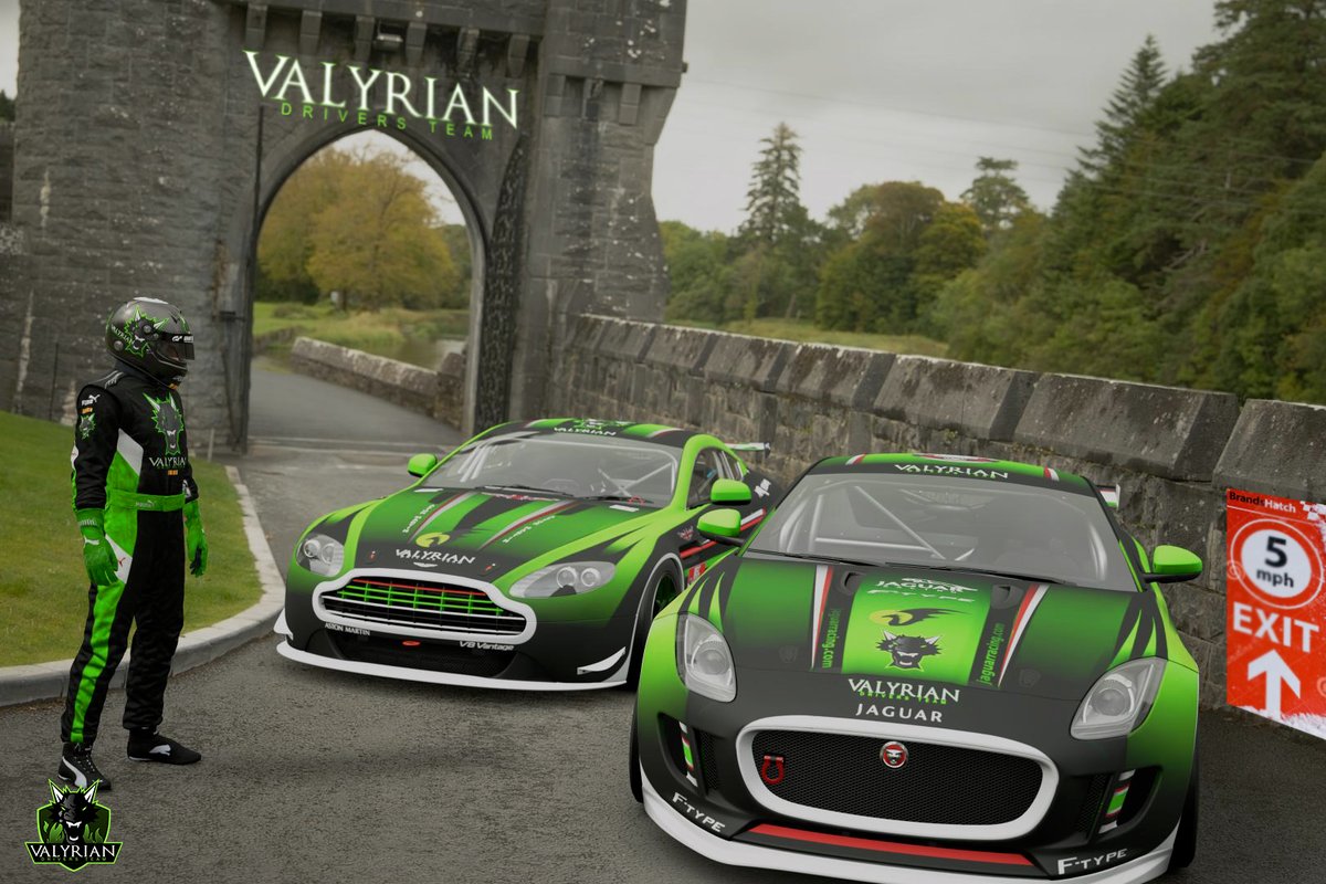 Hoy nuestro compañero "there's going that again", lo que viene siendo @ahivaeso_return🤭será nuestro representante en tierras inglesas. 

No hablamos bien ni nuestro idioma pero nos atrevemos con todo🔥🔥🔥

#ValyrianDrivers #GTSport #granturismosport #Simracing #GTWorldLeague