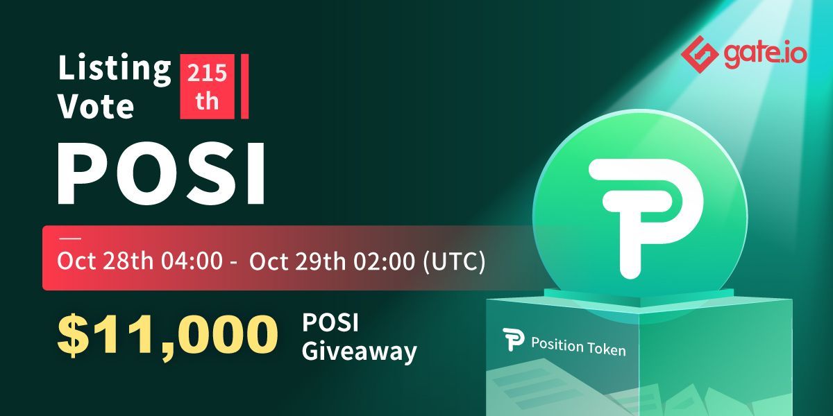 Gate.io (@gate_io) on Twitter photo 👀Gate.io New Listing Vote $POSI <a href="/PositionEx/">Position Exchange</a>
⏰Oct 28th 04:00 - Oct 29th 02:00 UTC
🏆Vote for $POSI & win a share of $5K
🎃$3K for top 600 depositors
🎃$1K for new users
🎃$2K #POSI #giveaway
Giveaway: gate.io/poll/votelist/…
Details: gate.tv/en/article/233… 👀Gate.io New Listing Vote $POSI <a href="/PositionEx/">Position Exchange</a>
⏰Oct 28th 04:00 - Oct 29th 02:00 UTC
🏆Vote for $POSI & win a share of $5K
🎃$3K for top 600 depositors
🎃$1K for new users
🎃$2K #POSI #giveaway
Giveaway: gate.io/poll/votelist/…
Details: gate.tv/en/article/233…