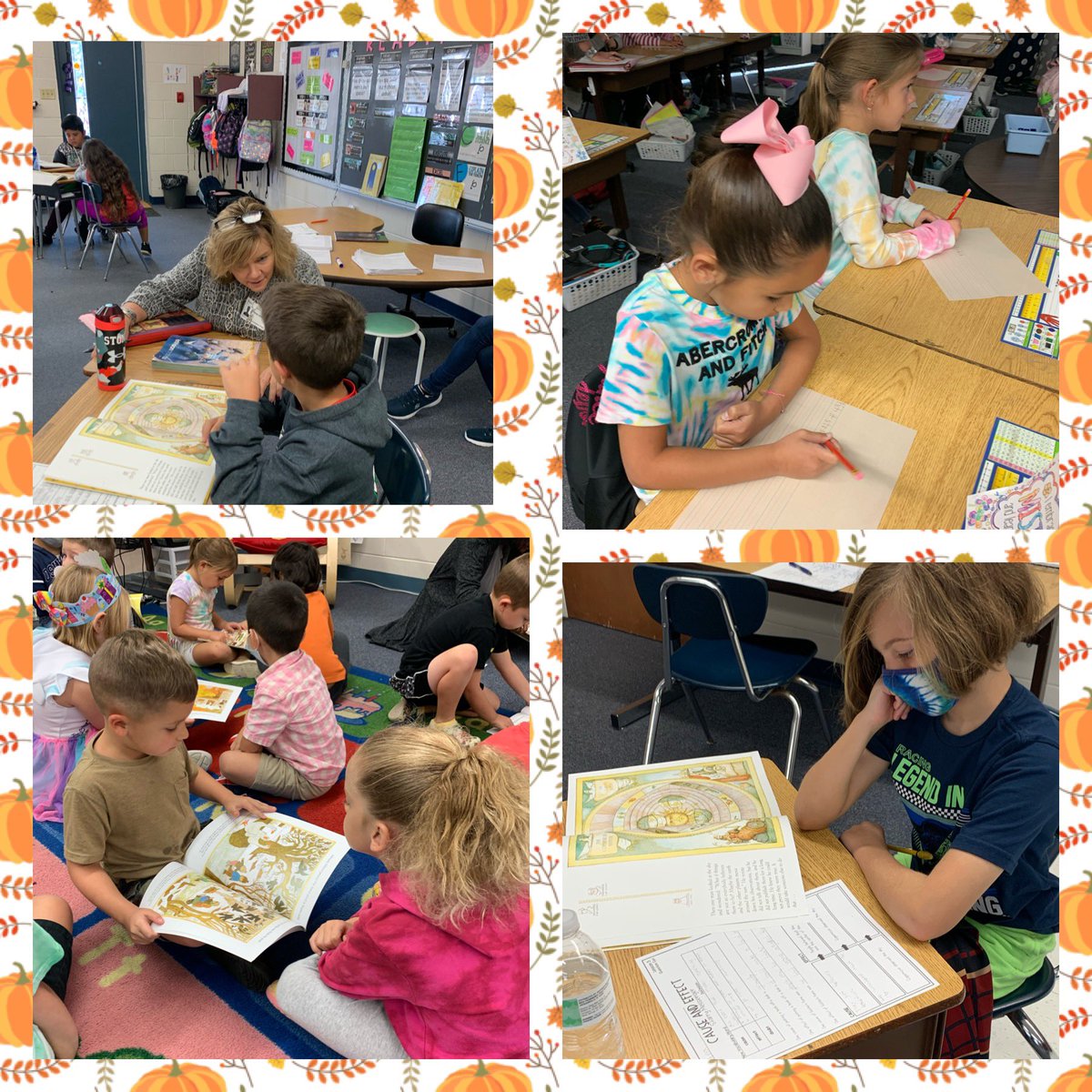 Reading, writing, thinking and talking going on at SSES… not to mention a Socratic Seminar in FIRST grade AND BOOKS IN THE HANDS OF STUDENTS!!!!!📘📗📕📒📔@MWork_Principal @SSESBlackBears