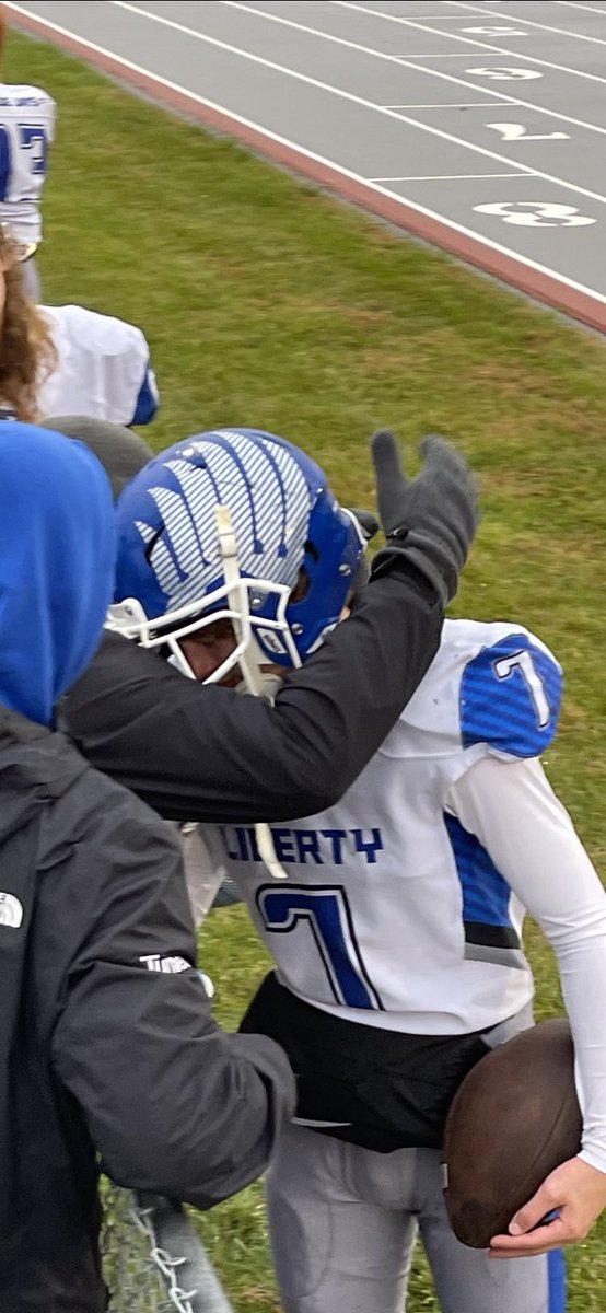 No one ever promised the road would be easy or without challenges, but I can promise you if you keep working as hard as we witnessed this year, you will realize those dreams! 🏈💙 <a href="/KaleMortimer/">Kale Mortimer</a> <a href="/JaysFootball/">Liberty Football</a> <a href="/themamamort/">Holly Mortimer</a>